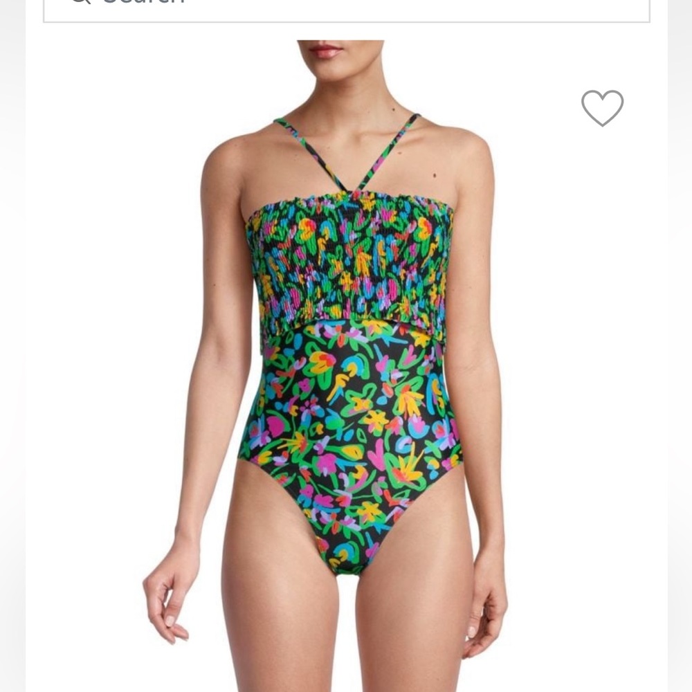 Tanya Taylor floral one piece swimsuit